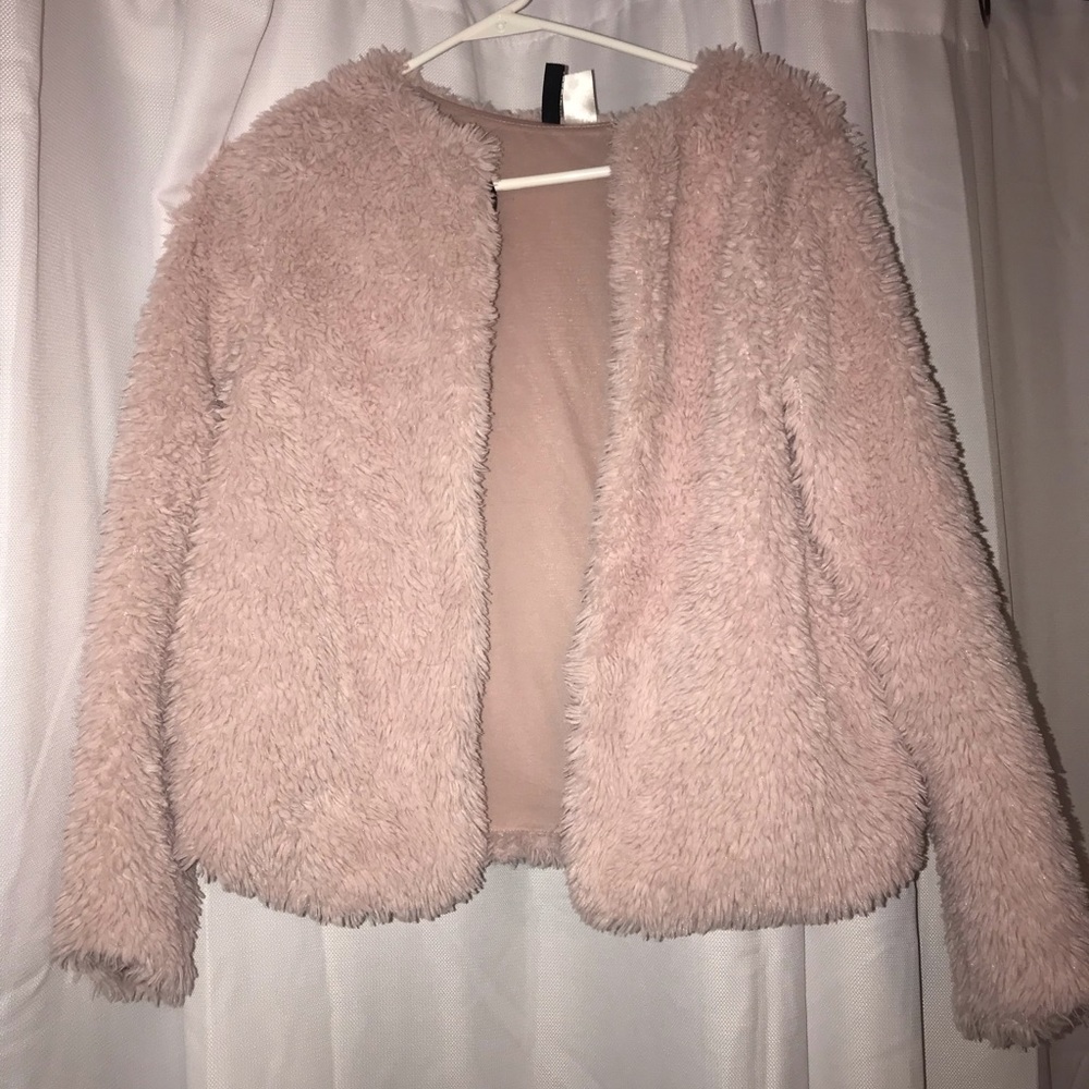 Fluffy jacket